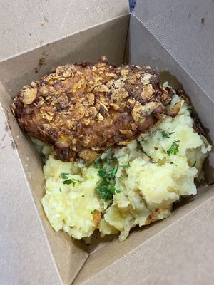 Louisiana fried chick'n at The Modern Vegan in Las Vegas