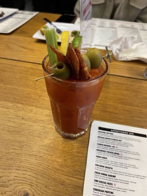 Bloody Mary - pretty good, wish it had more spice  at The Modern Vegan in Las Vegas