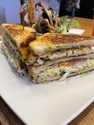 Lobster melt  at The Modern Vegan in Las Vegas