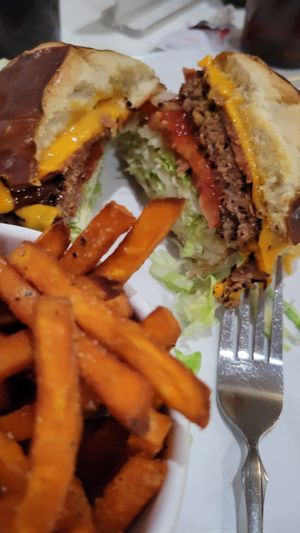 American Burger at The Modern Vegan in Las Vegas