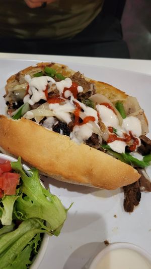 Philly Cheesesteak at The Modern Vegan in Las Vegas