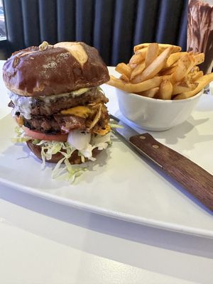 The King burger!   at The Modern Vegan in Las Vegas