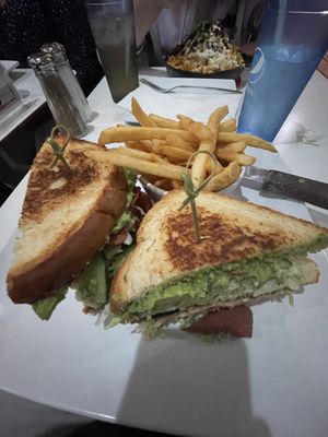 Club sandwich   at The Modern Vegan in Las Vegas