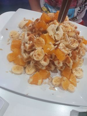 Too much even for me. #Veganuary at The Modern Vegan in Las Vegas