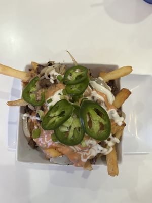 Appetizer of fries (I believe they were the hangover fries)  at The Modern Vegan in Las Vegas