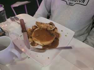 Biscuits & gravy at The Modern Vegan in Las Vegas