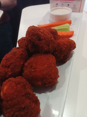 Cauliflower Wings w/ ranch at The Modern Vegan in Las Vegas