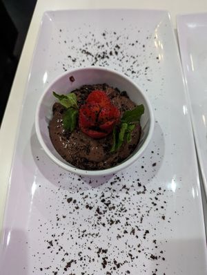 Chocolate Mousse at The Modern Vegan in Las Vegas