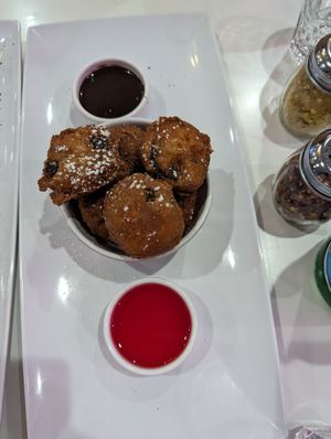Deep fried Oreos at The Modern Vegan in Las Vegas