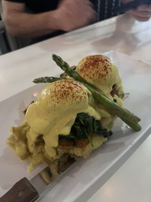 Veggs Florentine  at The Modern Vegan in Las Vegas