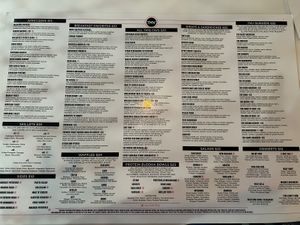 Menu  at The Modern Vegan in Las Vegas