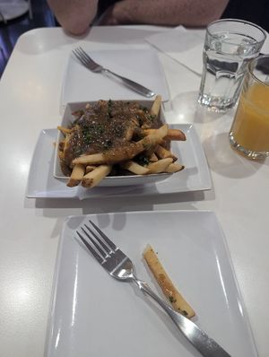 Poutine at The Modern Vegan in Las Vegas