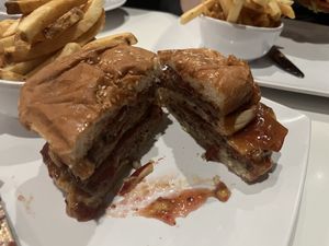 Pb bomb burger   at The Modern Vegan in Las Vegas