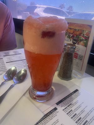 Cherry Float  at The Modern Vegan in Las Vegas