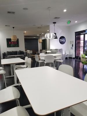 Clean modern decor! at The Modern Vegan in Las Vegas