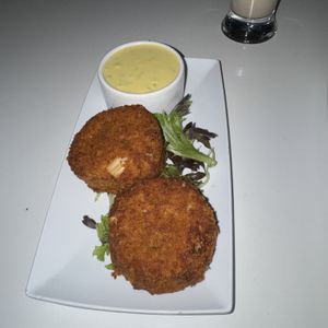 Crab cake’s   at The Modern Vegan in Las Vegas