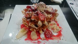 Gia Waffles at The Modern Vegan in Las Vegas