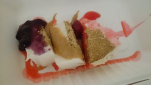 you gotta be kidding me after transport... at The Modern Vegan in Las Vegas