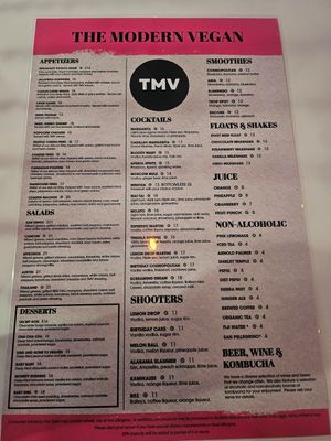  at The Modern Vegan in Las Vegas