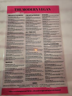  at The Modern Vegan in Las Vegas