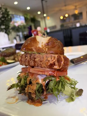 Buffalo Burger  at The Modern Vegan in Las Vegas