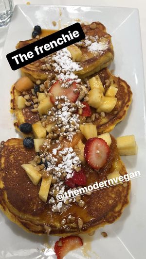 French toast at The Modern Vegan in Las Vegas