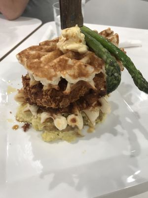 Chicken and Waffles   at The Modern Vegan in Las Vegas