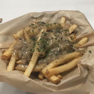 Poutine at The Modern Vegan in Las Vegas