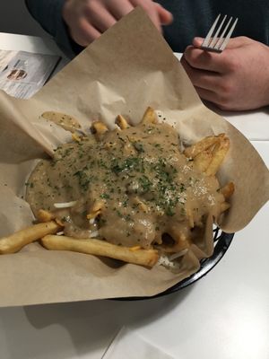 Canadian Poutine at The Modern Vegan in Las Vegas