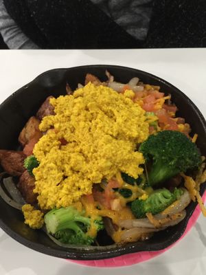 Cheddar and broccoli skillet  at The Modern Vegan in Las Vegas