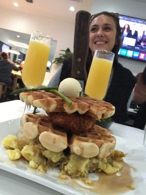 I mean.... look at that!!! at The Modern Vegan in Las Vegas