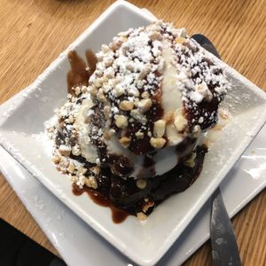 OMG dessert  at The Modern Vegan in Las Vegas