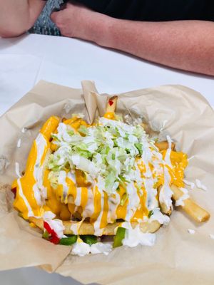 TMV fries at The Modern Vegan in Las Vegas