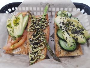 Avocado Toast at The Modern Vegan in Las Vegas