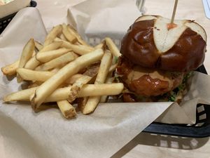 Buffalo chicken sandwich (forgot the exact name) at The Modern Vegan in Las Vegas