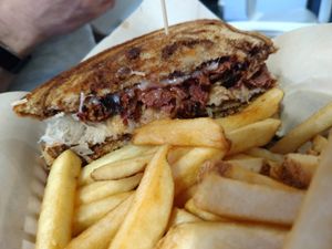 Ruben Sandwich at The Modern Vegan in Las Vegas