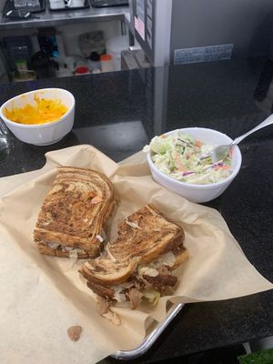 Reuben sandwich is to die for at The Modern Vegan in Las Vegas