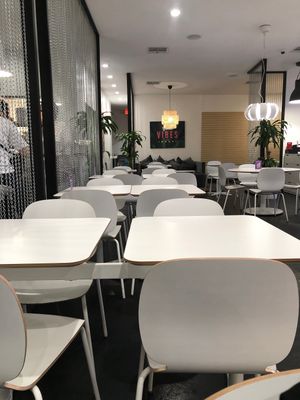 Dinning area  at The Modern Vegan in Las Vegas