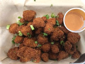 Vegan popcorn chicken  at The Modern Vegan in Las Vegas