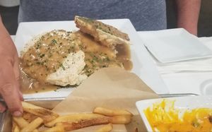 Biscuits and gravy at The Modern Vegan in Las Vegas