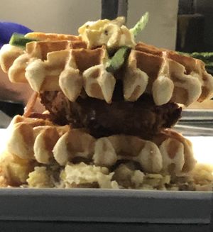 Waffle  at The Modern Vegan in Las Vegas
