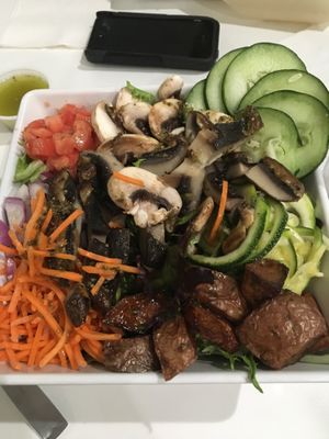 Buddha bowl at The Modern Vegan in Las Vegas