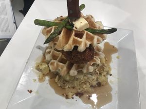  Chicken & Waffles at The Modern Vegan in Las Vegas