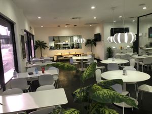 The interior is very nice. at The Modern Vegan in Las Vegas