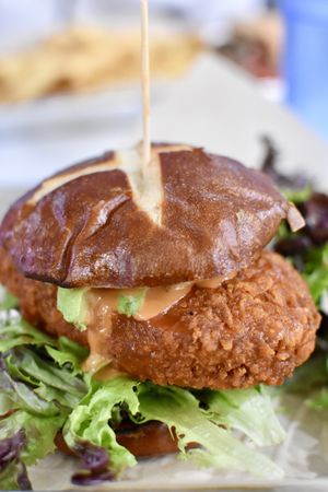 Best bbq hamburguer  at The Modern Vegan in Las Vegas