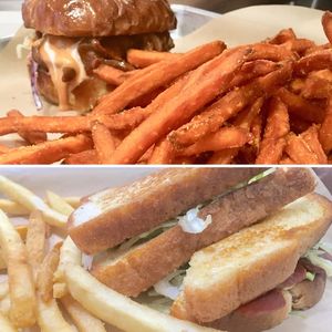 Buffalo Burger & BLAT at The Modern Vegan in Las Vegas
