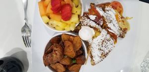 French toast grilled cheese at The Modern Vegan in Las Vegas