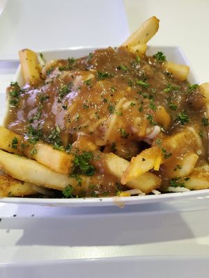 Poutine at The Modern Vegan in Las Vegas