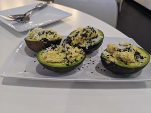 'Avocado Love' appetizer at The Modern Vegan in Las Vegas