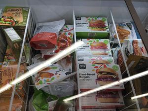 Some vegan items at 365 by Whole Foods Market in Brooklyn